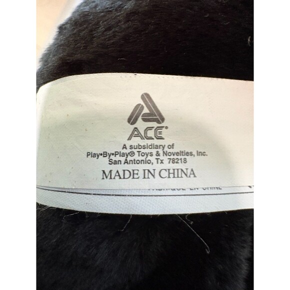 ACE Looney Tunes 1998 Sylvester Tweety Pie Magician Soft Plush Toy 16" Black - Picture 7 of 7